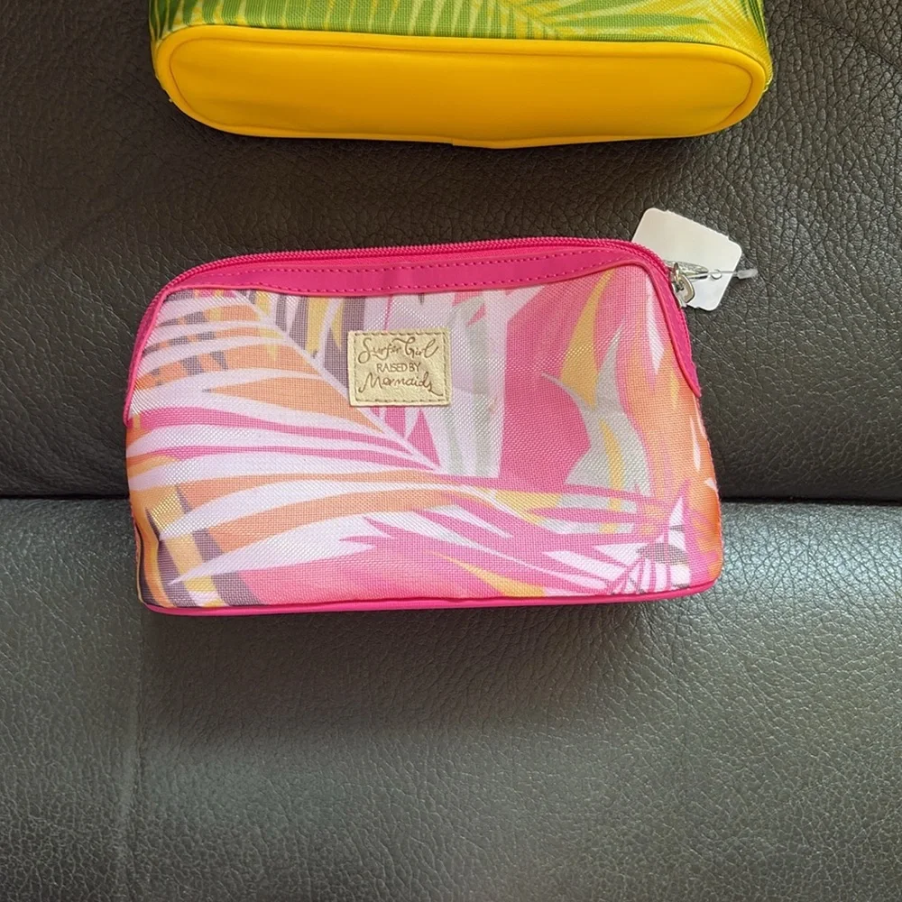 Bath and body set of two neon cases